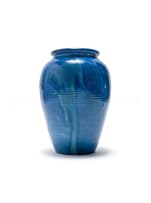 Linn Ware/Ceramic Studio; Blue vase