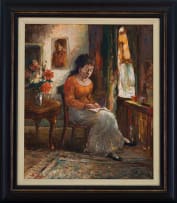 Alexander Rose-Innes; Seated Woman Reading