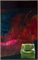 Bridget Shelton; Green Armchair