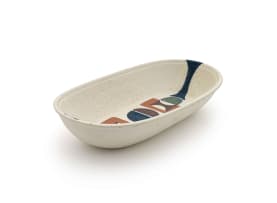 Lapid Ceramics; Two vases and a platter in sizes