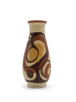 Lapid Ceramics; Two vases and a platter in sizes