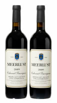 Meerlust; Cabernet Sauvignon; 2009; 2 (1 x 2); 750ml