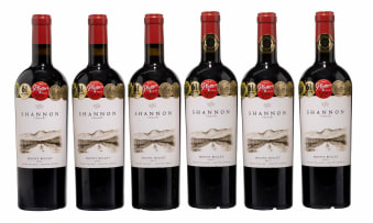 Shannon Vineyards; Mount Bullet Merlot; 2012; 6 (1 x 6); 750ml