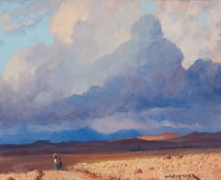 Willem Hermanus Coetzer; Landscape with Figures