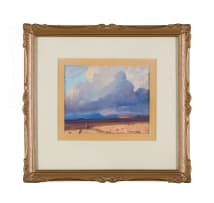 Willem Hermanus Coetzer; Landscape with Figures