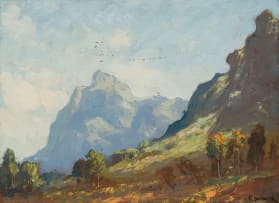 Edward Roworth; Mountain Landscape