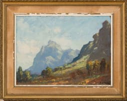 Edward Roworth; Mountain Landscape
