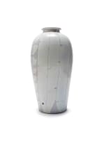Kalahari Studio; Lamp base with leaf motif