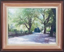 Dmitry Nikashin; Road with Trees