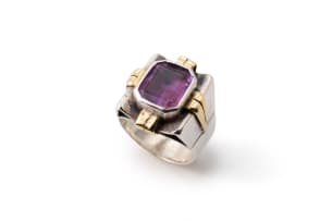 Margaret Richardson amethyst ring