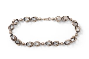 Margaret Richardson ball and ribbon necklace