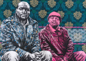 Bambo Sibiya; Two Men