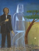 Simon Stone; A Man and a Woman in a Landscape