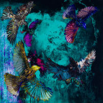 Gail Catlin; Birds in Flight