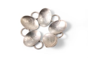 Birger Haglund African disc bracelet