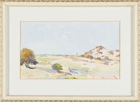 Walter Battiss; Landscape with Trees