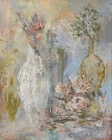 Cecil Higgs; Abstract Still Life with Vases