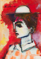 Carl Büchner; Clown in Red