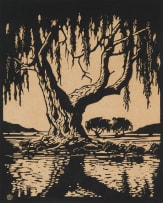 Jacob Hendrik Pierneef; Wilgerboom in die Somer (Willow Tree in Summer) (Nilant 79)