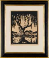 Jacob Hendrik Pierneef; Wilgerboom in die Somer (Willow Tree in Summer) (Nilant 79)