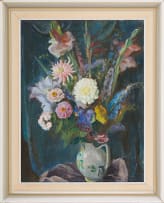 Alfred Krenz; Flowers in a Jug