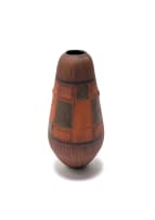 Andile Dyalvane; Vessel with text and pattern decoration