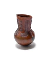 Jabulile Nala; Vessel with incised and relief decoration