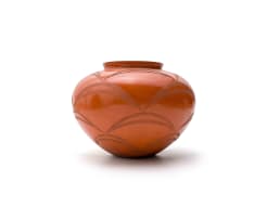 Ian Garrett; Large vessel with incised decoration