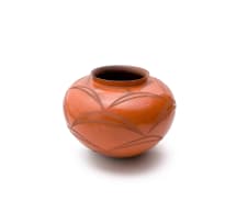 Ian Garrett; Large vessel with incised decoration