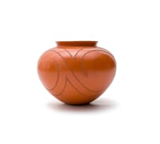 Ian Garrett; Vessel with incised decoration