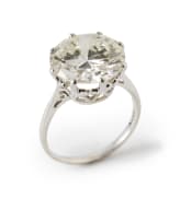 Diamond solitaire ring