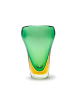 Archimede Seguso; V-shaped vase