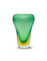 Archimede Seguso; V-shaped vase