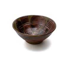 Andrew Walford; large ribbed bowl