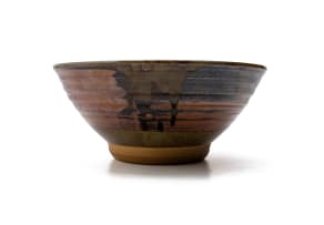 Andrew Walford; large ribbed bowl