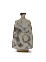 Andrew Walford; Mallet shaped vase with abstract decoration