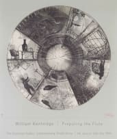 William Kentridge; Preparing the Flute, poster