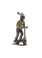 Carol Cauldwell; Rabbit on a Scooter