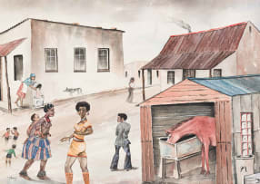 David Mogano; T.Ship Scene in S.A.