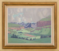 Jacob Hendrik Pierneef; Naby Ficksburg, Oos Vrystaat (Near Ficksburg, East Free State)