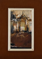 Sidney Goldblatt; Abstract Composition in Brown