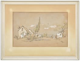 Gregoire Boonzaier; Landscape with Houses