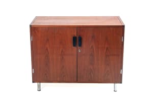 Cees Braakman; 'Japanese Series' teak cabinet, for Pastoe, Netherlands