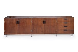 Cees Braakman; 'Japanese Series' teak sideboard, for Pastoe, Netherlands