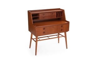 Bröderna Gustafsson; Teak writing desk, for Bröderna Gustafsson, Sweden