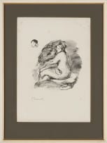 Pierre-Auguste Renoir; Étude de Femme Nue, Assise, Variante (Study of Nude Woman, Seated, Variant)