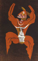 Cecil Skotnes; Shaka's Victory Dance, from The Assassination of Shaka portfolio