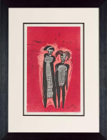 Cecil Skotnes; Nandi and Shaka, from The Assassination of Shaka portfolio
