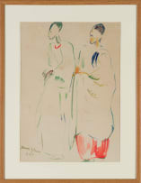 Irma Stern; Two Women, Congo