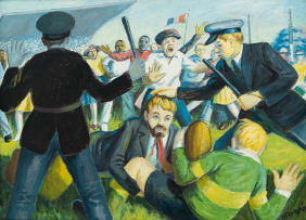 George Milwa Mnyaluza Pemba; The Rugby Match